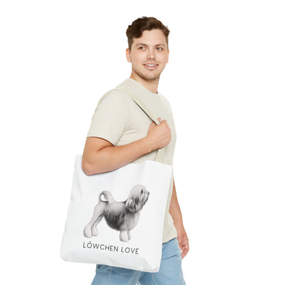 LÖWCHEN LOVE Tote Bag (AOP)