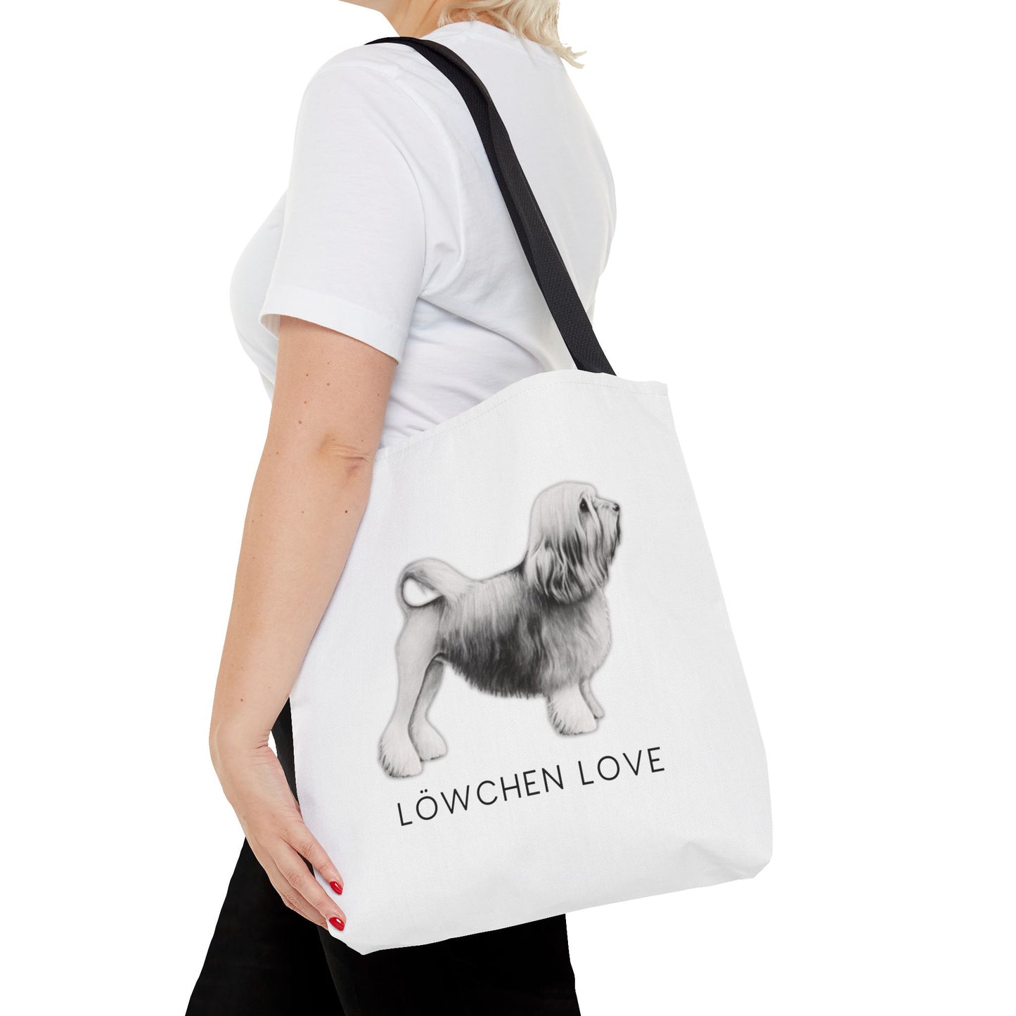 LÖWCHEN LOVE Tote Bag (AOP)