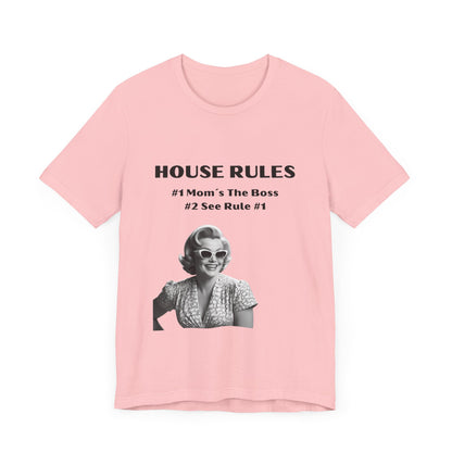 HOUSE RULES Unisex Jersey Short Sleeve Tee