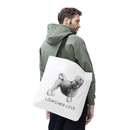 LÖWCHEN LOVE Tote Bag (AOP)