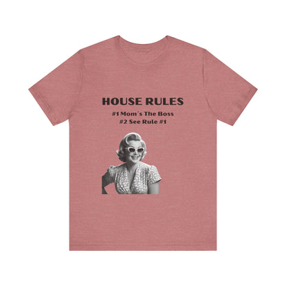 HOUSE RULES Unisex Jersey Short Sleeve Tee