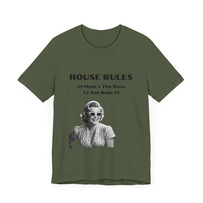 HOUSE RULES Unisex Jersey Short Sleeve Tee