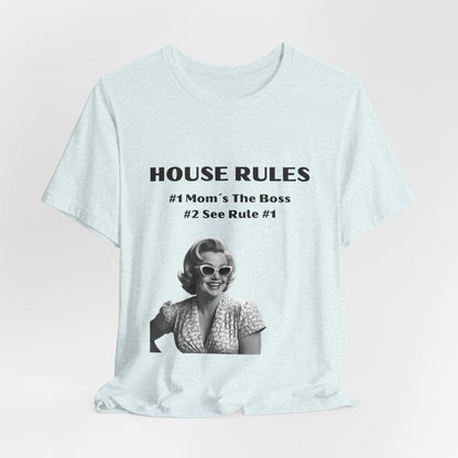 HOUSE RULES Unisex Jersey Short Sleeve Tee