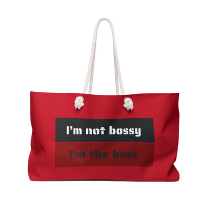 The Boss Weekender bag