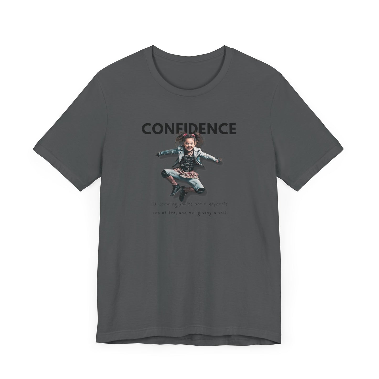 CONFIDENCE Unisex Jersey Short Sleeve Tee