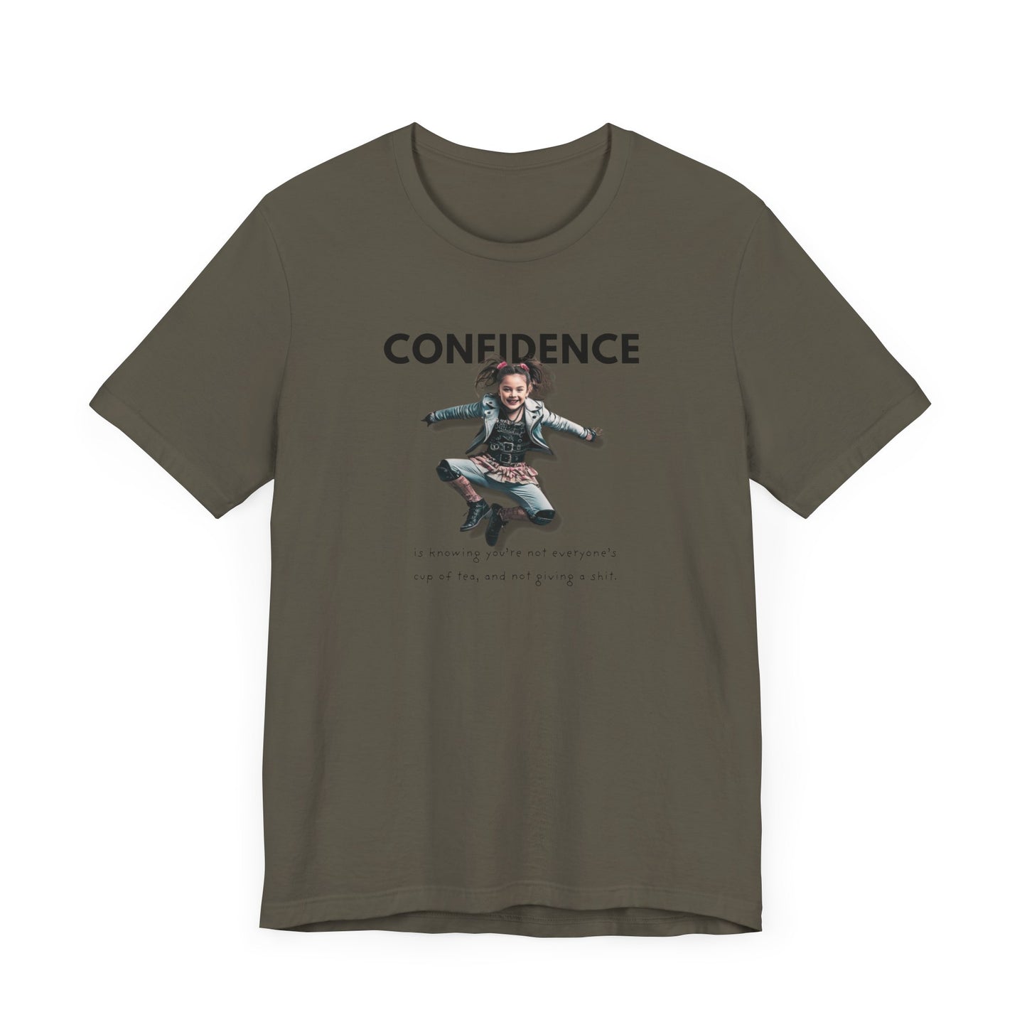 CONFIDENCE Unisex Jersey Short Sleeve Tee