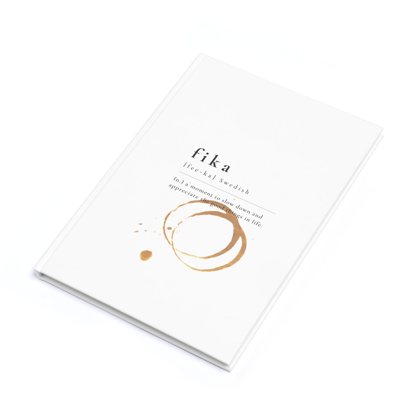 SWEDISH FIKA Hardcover Journal (A5)