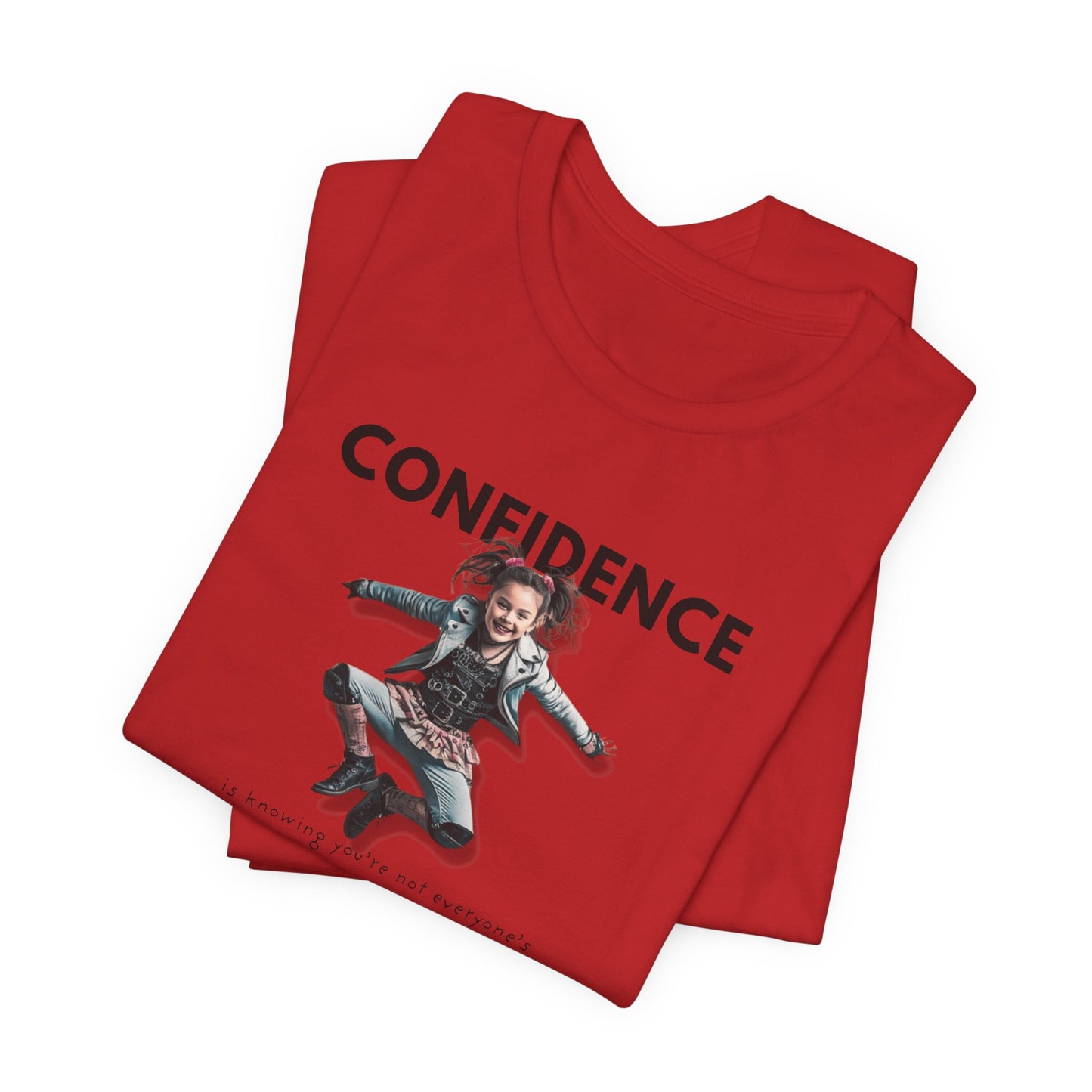 CONFIDENCE Unisex Jersey Short Sleeve Tee