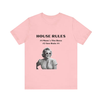 HOUSE RULES Unisex Jersey Short Sleeve Tee