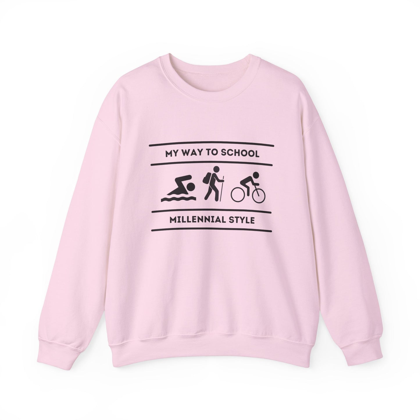 MILLENNIAL STYLE Unisex Heavy Blend™ Crewneck Sweatshirt