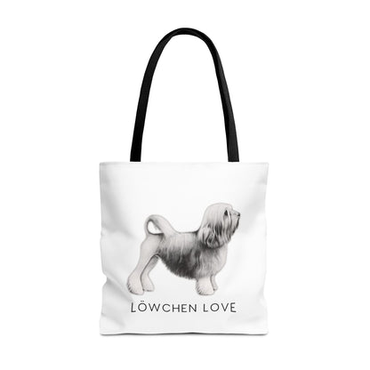 LÖWCHEN LOVE Tote Bag (AOP)