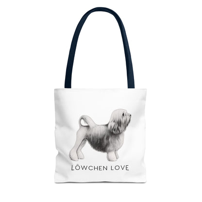 LÖWCHEN LOVE Tote Bag (AOP)