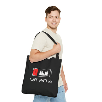 NEED NATURE Tote Bag (AOP)