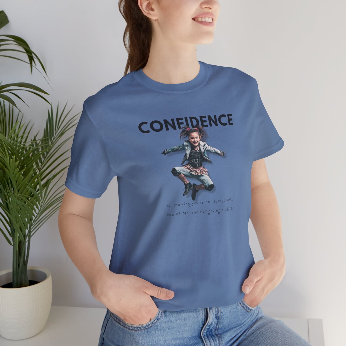 CONFIDENCE Unisex Jersey Short Sleeve Tee