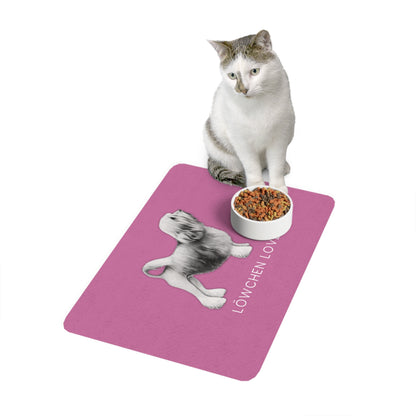 LÖWCHEN LOVE Pet Food Mat (12x18)