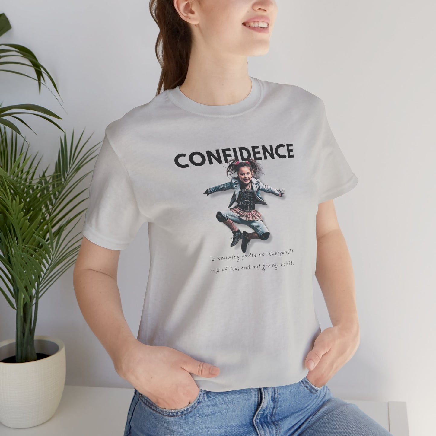 CONFIDENCE Unisex Jersey Short Sleeve Tee