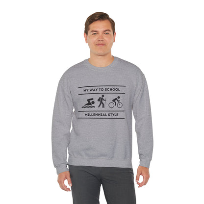 MILLENNIAL STYLE Unisex Heavy Blend™ Crewneck Sweatshirt