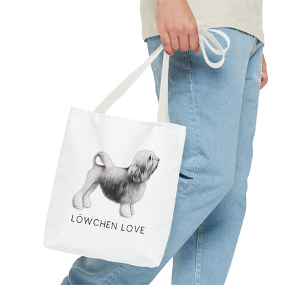 LÖWCHEN LOVE Tote Bag (AOP)