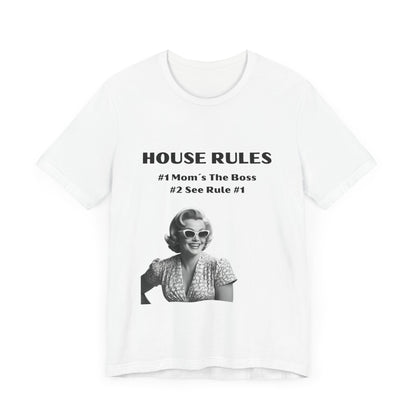 HOUSE RULES Unisex Jersey Short Sleeve Tee