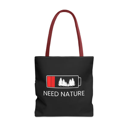 NEED NATURE Tote Bag (AOP)