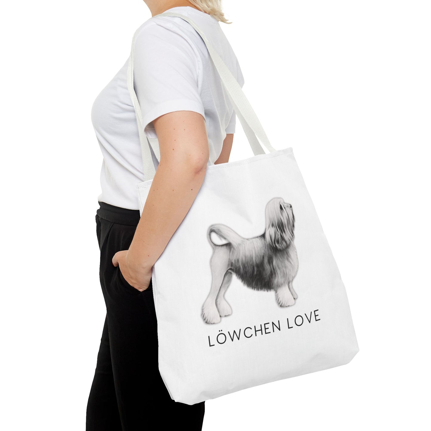 LÖWCHEN LOVE Tote Bag (AOP)