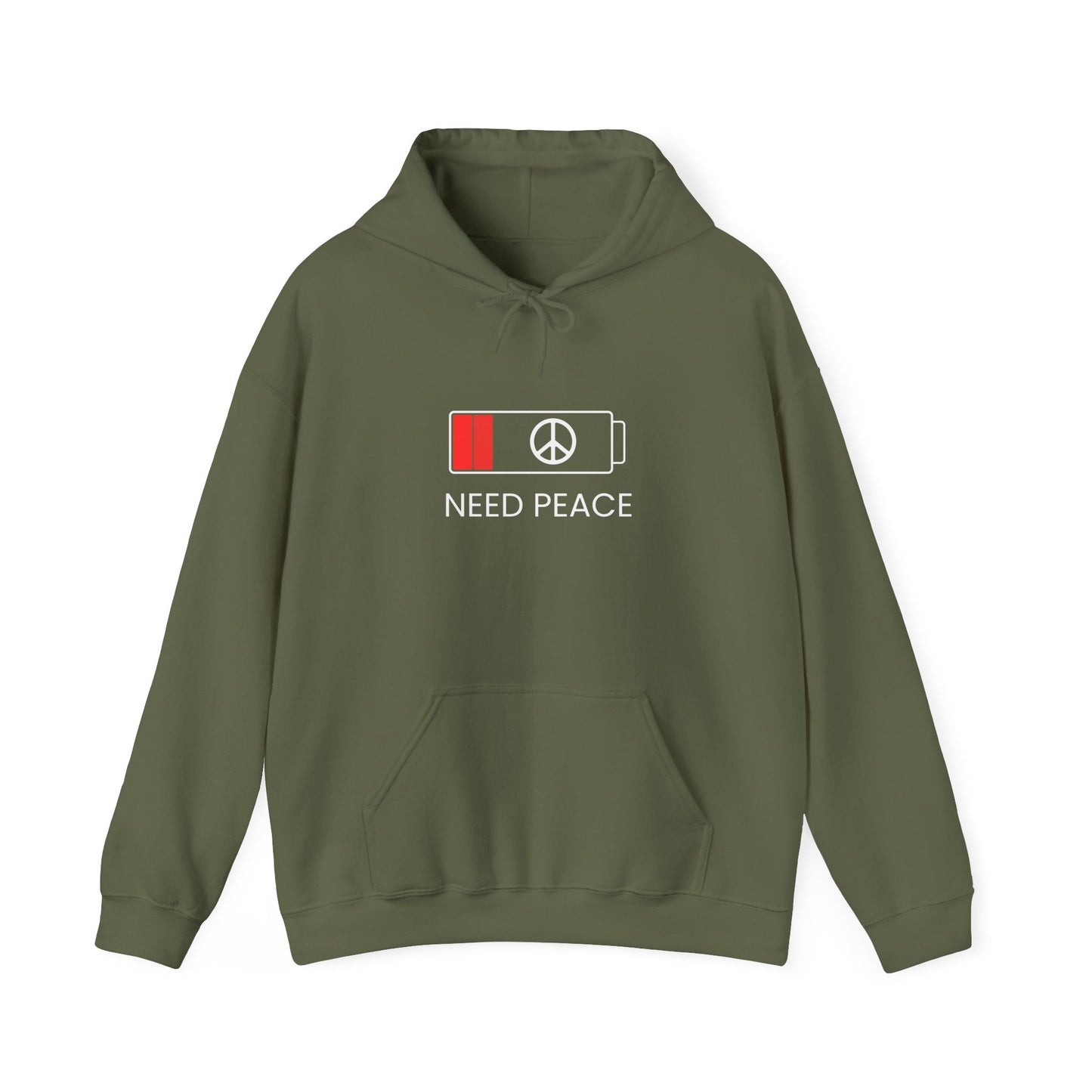 NEED PEACE Unisex Heavy Blend™ Hooded Sweatshirt