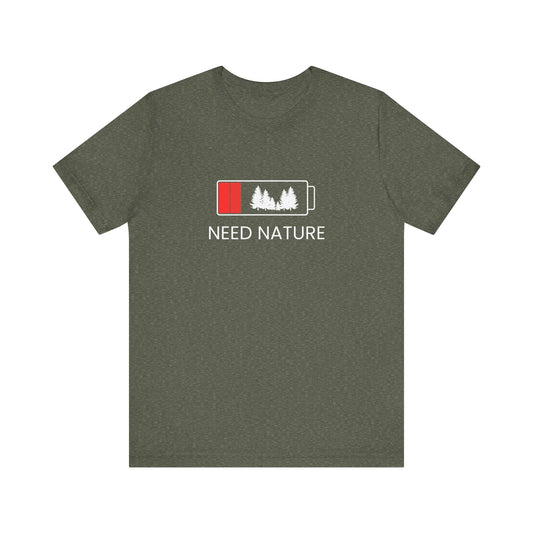 NEED NATURE Unisex Jersey Short Sleeve Tee