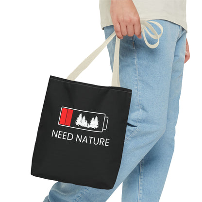 NEED NATURE Tote Bag (AOP)