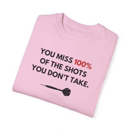 YOU MISS 100% Unisex Garment-Dyed T-shirt