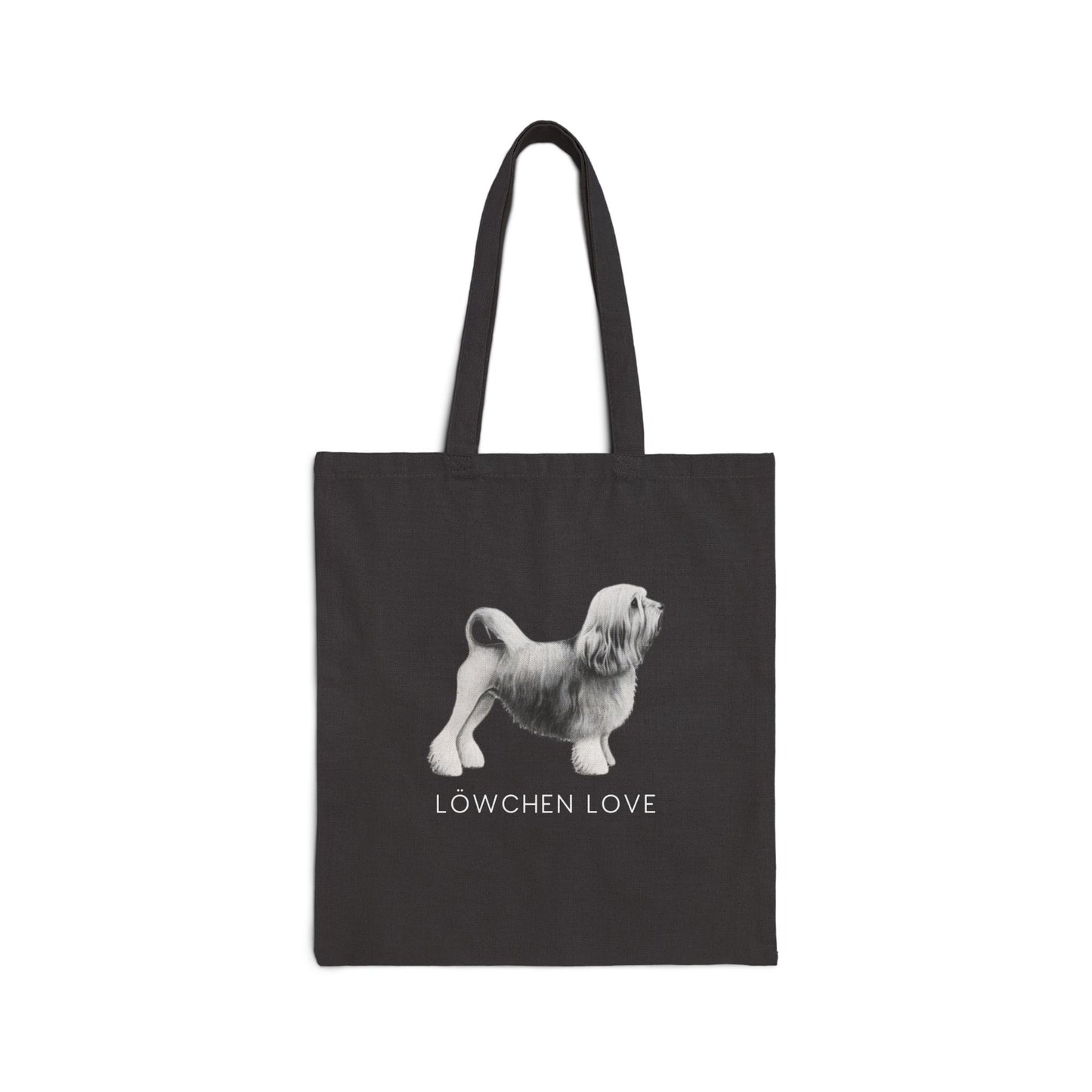 LÖWCHEN LOVE Cotton Canvas Tote Bag