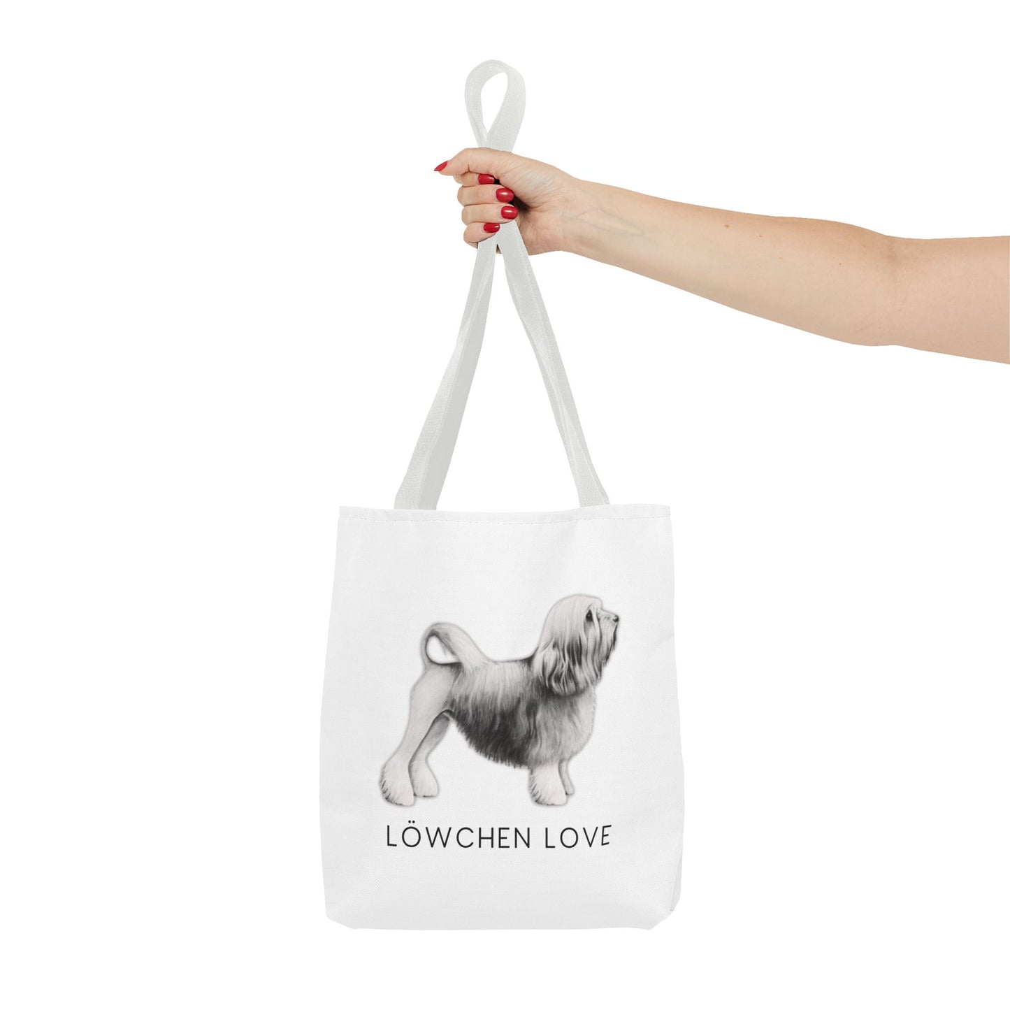 LÖWCHEN LOVE Tote Bag (AOP)