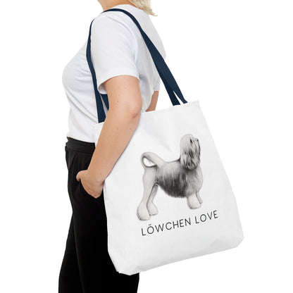 LÖWCHEN LOVE Tote Bag (AOP)