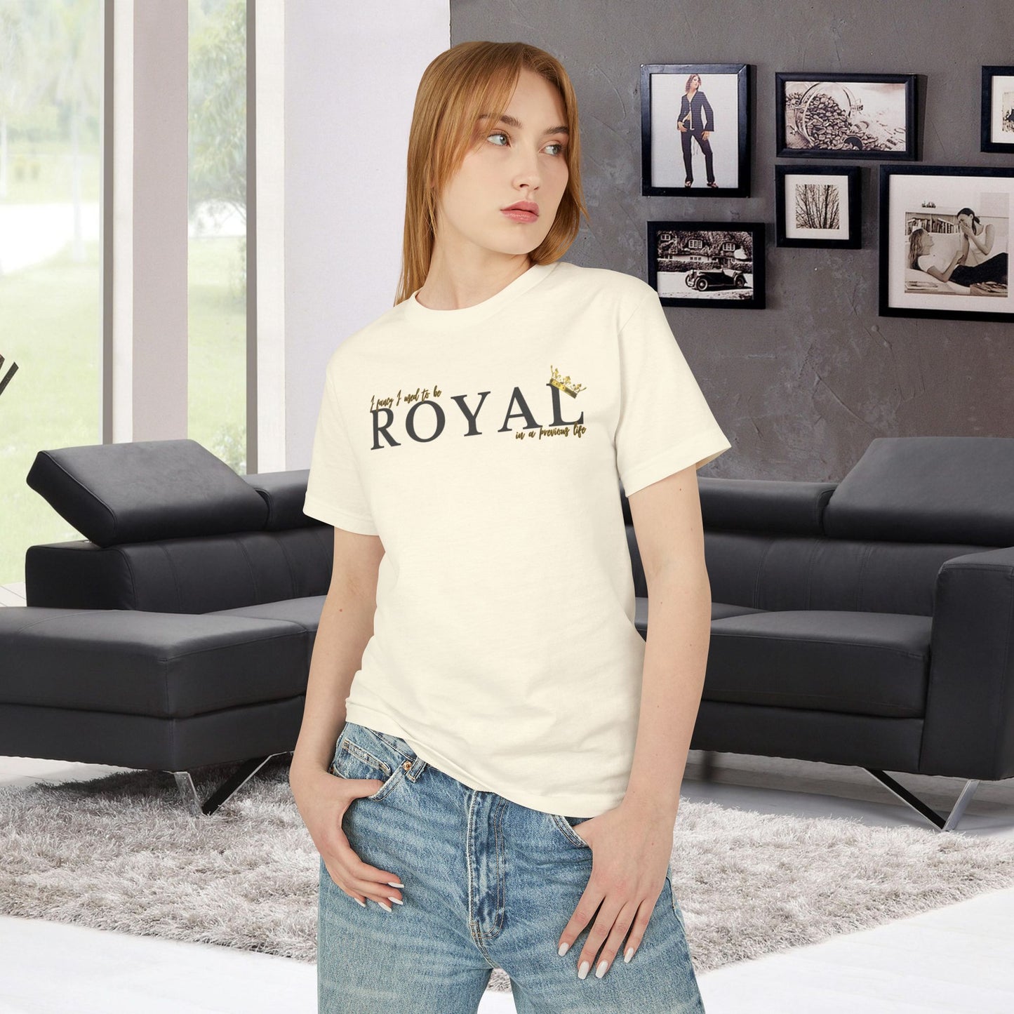 I FANCY I USED TO BE ROYAL Unisex Garment-Dyed Heavyweight Cotton Tee