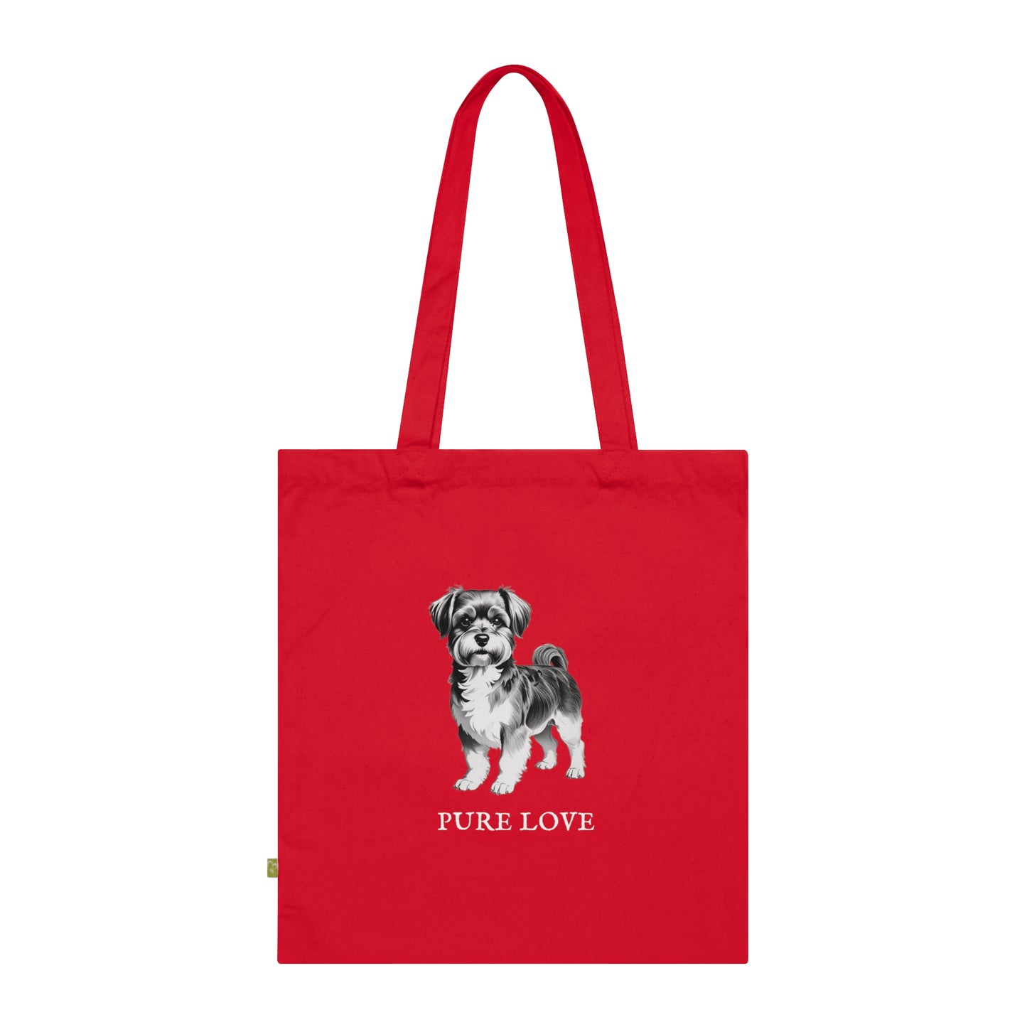 PURE LOVE Organic Cotton Tote Bag