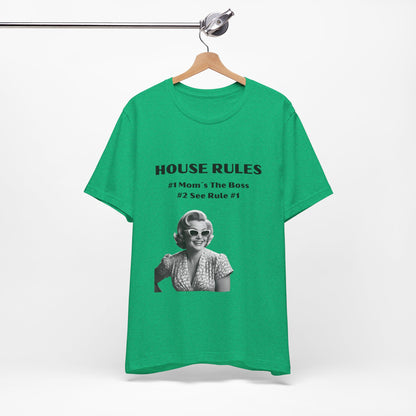 HOUSE RULES Unisex Jersey Short Sleeve Tee