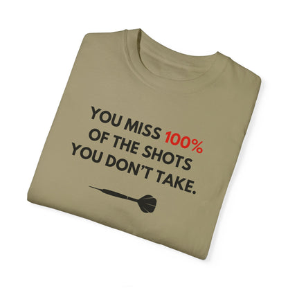 YOU MISS 100% Unisex Garment-Dyed T-shirt