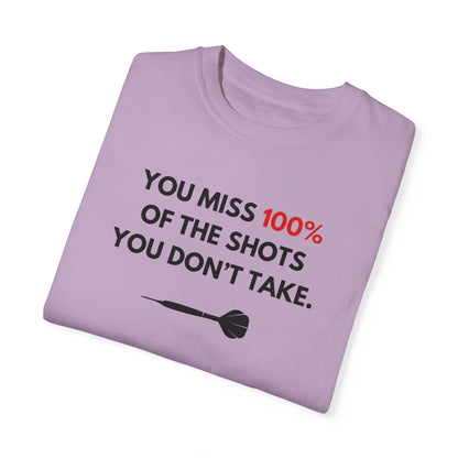 YOU MISS 100% Unisex Garment-Dyed T-shirt