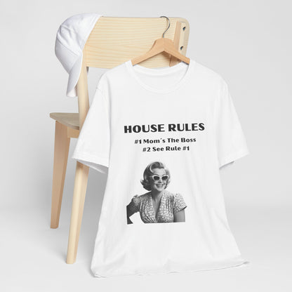 HOUSE RULES Unisex Jersey Short Sleeve Tee