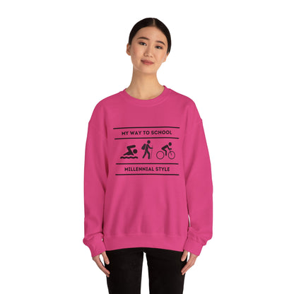 MILLENNIAL STYLE Unisex Heavy Blend™ Crewneck Sweatshirt