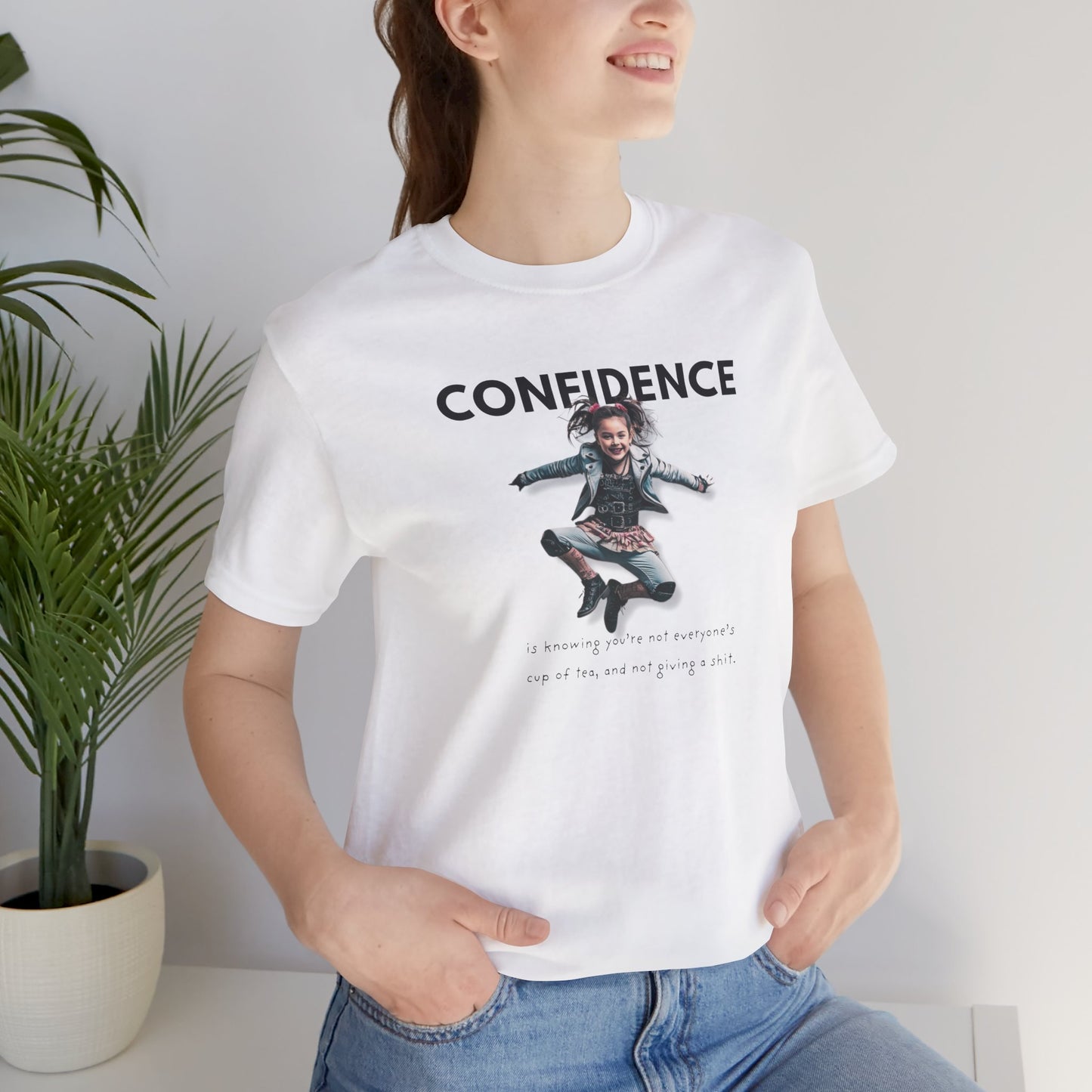 CONFIDENCE Unisex Jersey Short Sleeve Tee