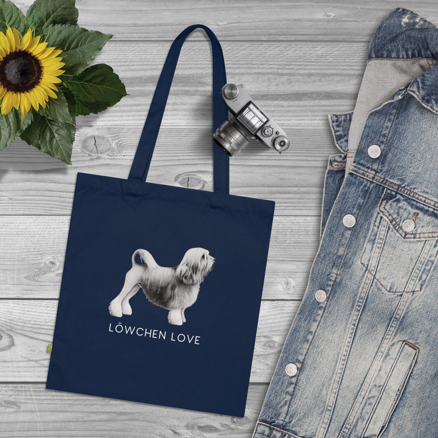 LÖWCHEN LOVE Organic Cotton Tote Bag