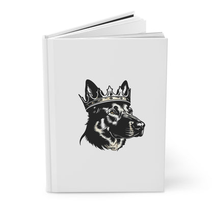 GERMAN SHEPHERD DOG LOVER Hardcover Journal Matte