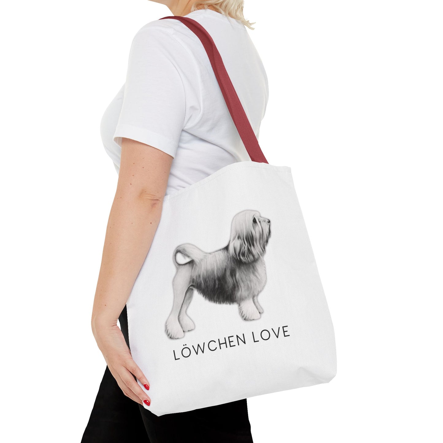 LÖWCHEN LOVE Tote Bag (AOP)