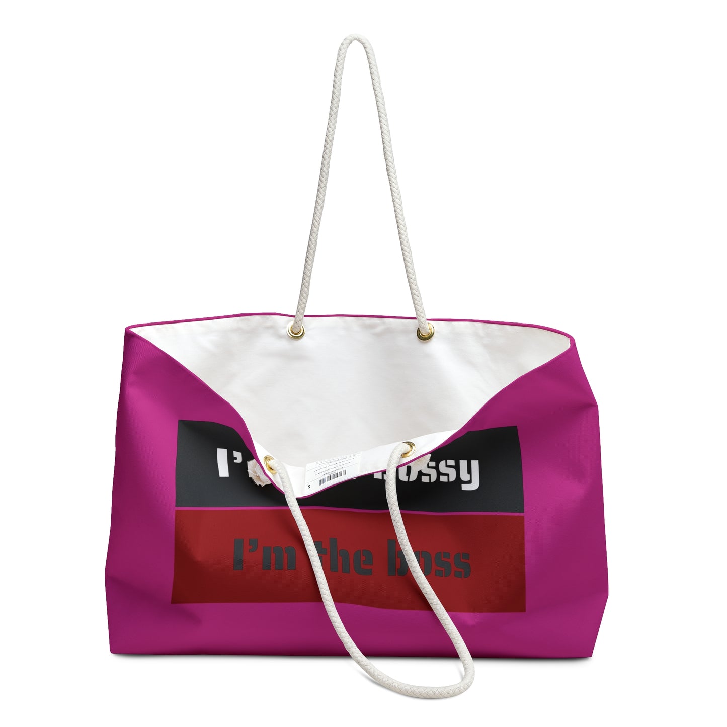 I´M NOT BOSSY I´M THE BOSS Weekender Bag