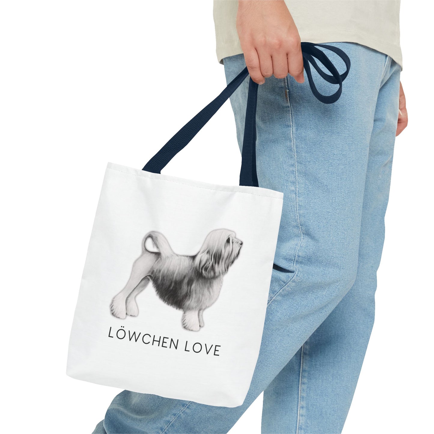 LÖWCHEN LOVE Tote Bag (AOP)