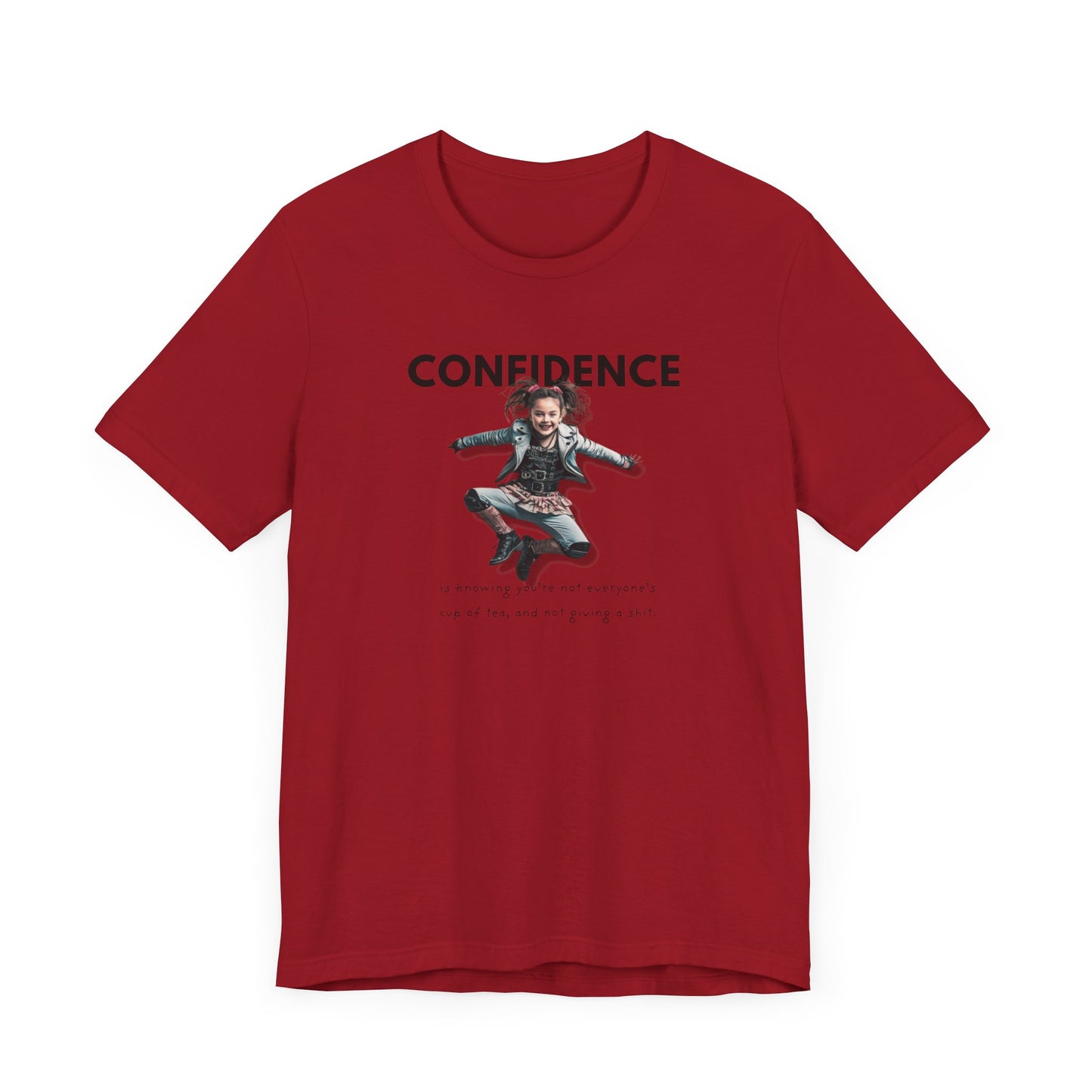 CONFIDENCE Unisex Jersey Short Sleeve Tee