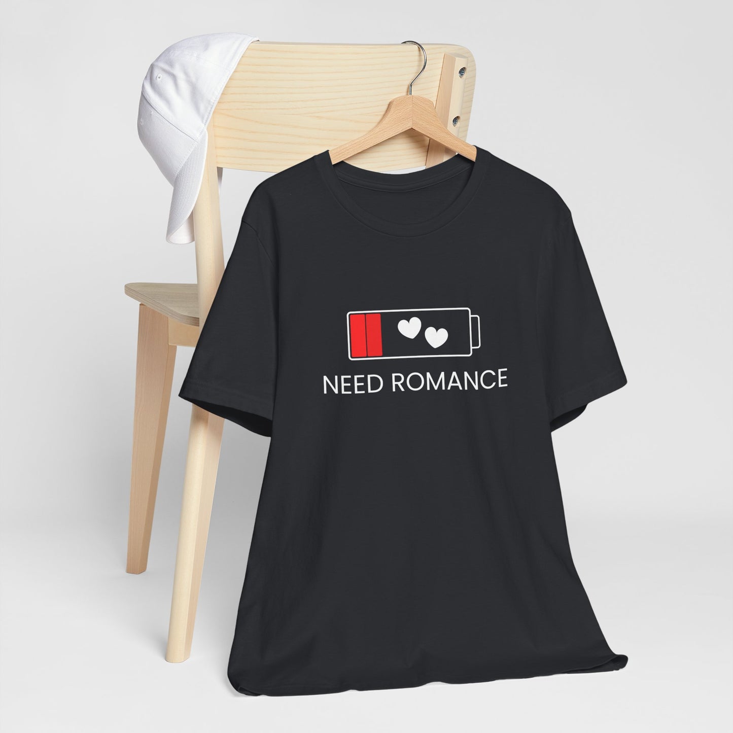 NEED ROMANCE Unisex Jersey Short Sleeve Tee