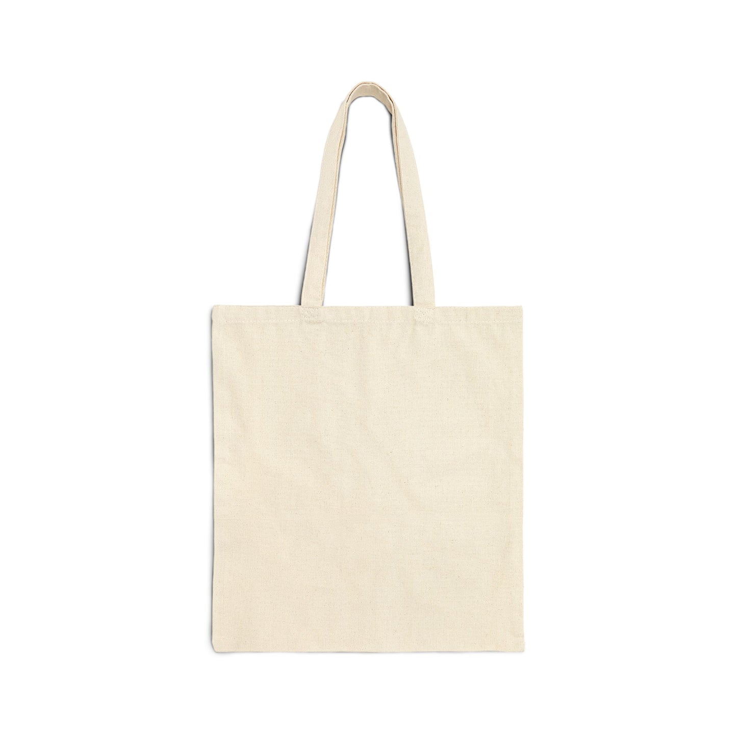 THE VOICES AREN'T REAL Cotton Canvas Tote Bag