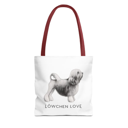 LÖWCHEN LOVE Tote Bag (AOP)