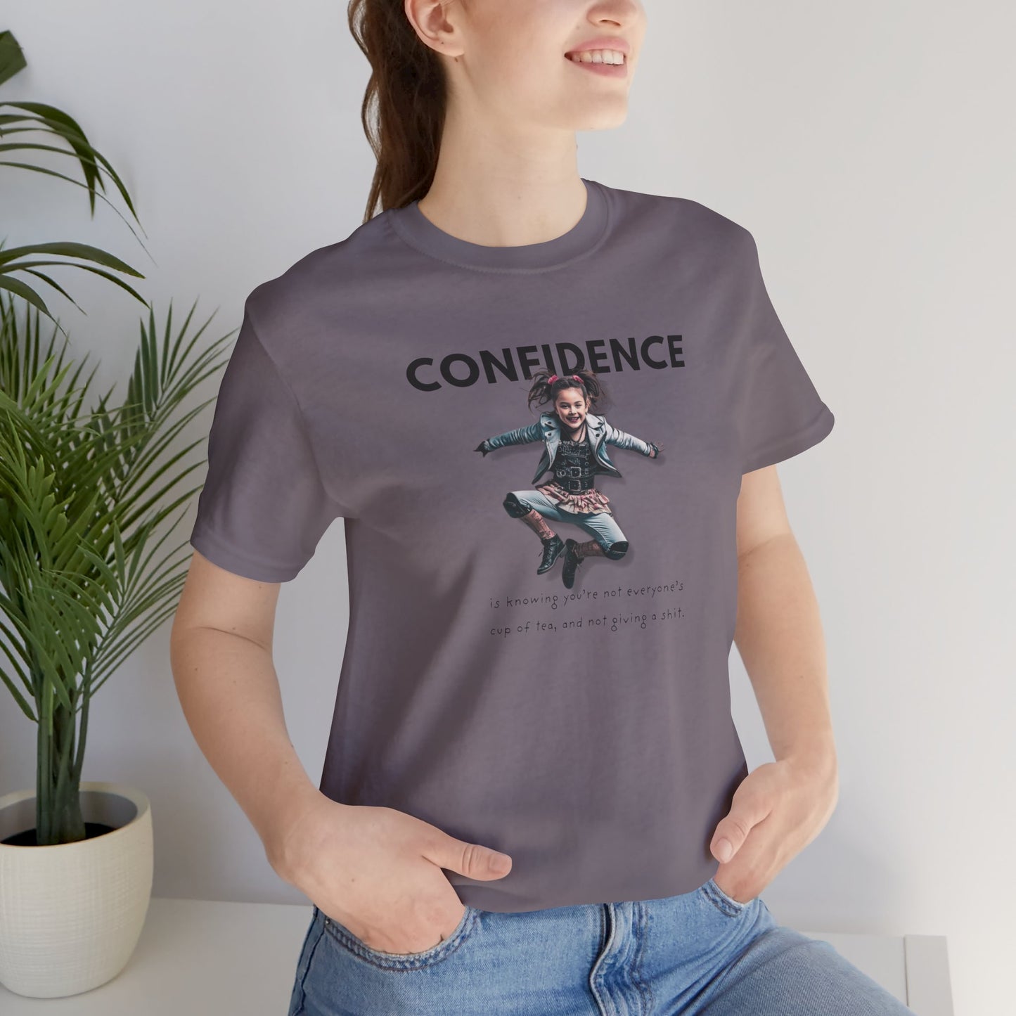 CONFIDENCE Unisex Jersey Short Sleeve Tee